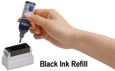 1/Pack Stamp Creator Rubber Stamp Ink Refill (Black) for Brother SC2000 StampCreator