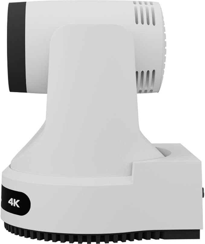 PTZOptics Move 4K SDI/HDMI/USB/IP PTZ Camera with 20x Optical Zoom (White) (PT20X-4K-WH-G3) + Lens Cleaning Kit + HDMI Cable + Ethernet Cable + Color Wire Ties