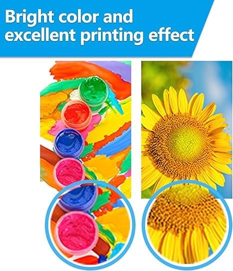 LCL 31 32XL Ink Bottle Set Refill Compatible with HP Smart Tank 7301 7001 7602 6001 5101 5102 5000 Plus 651 551 455 457 450 GT-5810 GT-5820 Printers (165ML 32XL Black,100ML 31 Color)