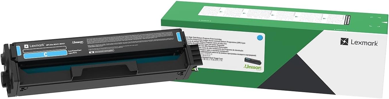 Lexmark C331HC0 H Cyan High Yield Return Program Print Cartridge