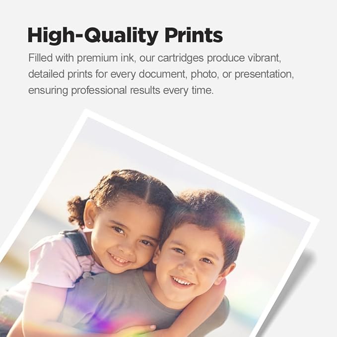 LD Products Remanufactured Ink Cartridge Replacement for HP 62XL C2P07AN High Yield (Color, 2-Pack) Compatible with The Following HP Printer Model Envy 5540