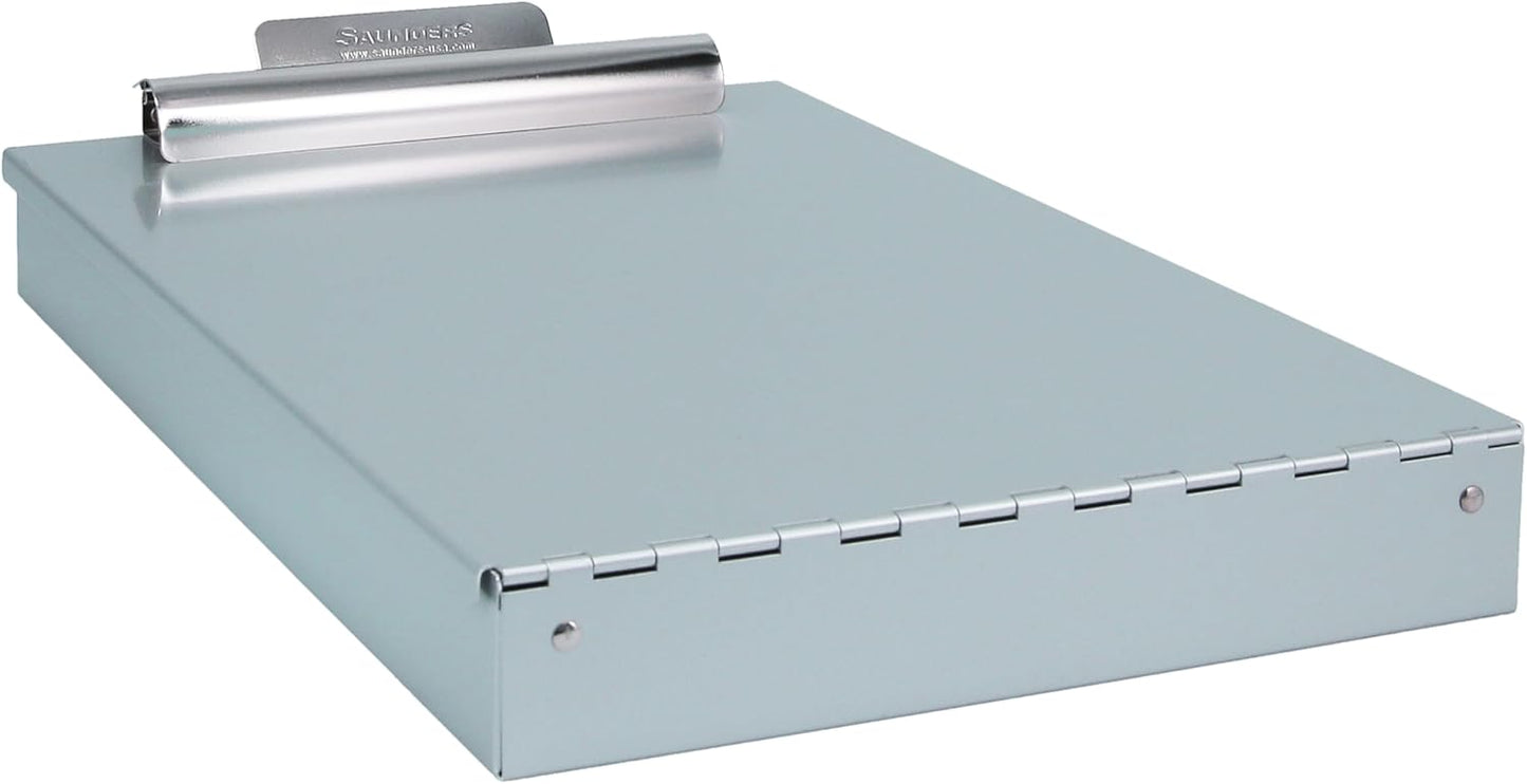 Saunders Recycled Aluminum Redi-Rite Storage Clipboard, Legal Size, 8.5 x 14-Inches (11019), Silver
