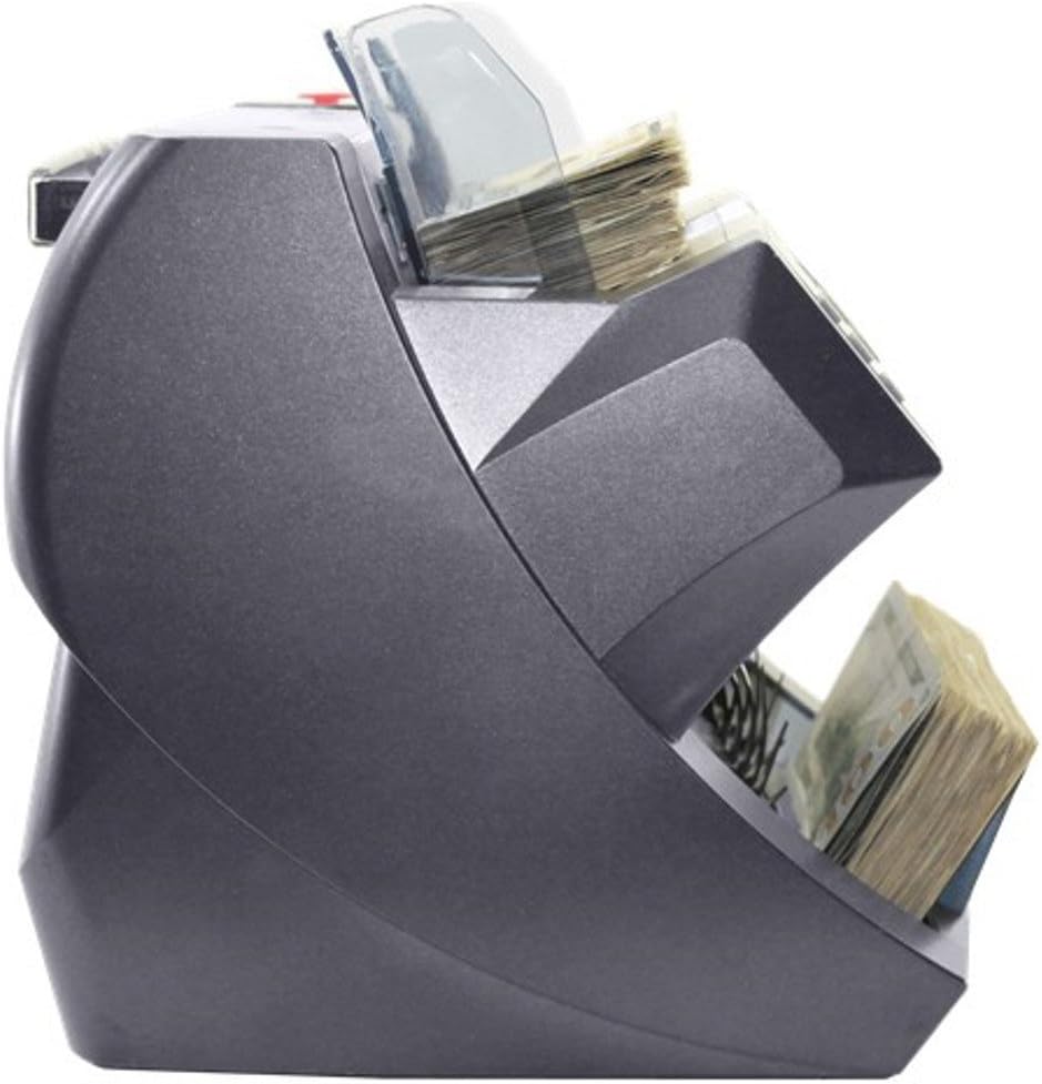 AccuBANKER AB4200 Bill Counter, 300 Bills Hopper Capacity, 200 Bills Stacker Capacity, Variable Counting Speeds up to 1,800 Bills/min & Emergency Stop Function, Commercial Grade, UL & CE cert