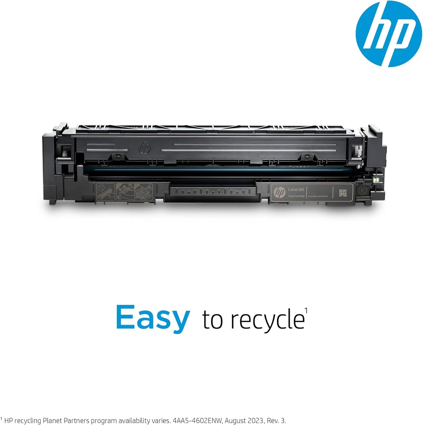 HP 206A Yellow Toner Cartridge | Works with HP Color LaserJet Pro M255, HP Color LaserJet Pro MFP M282, M283 Series | W2112A