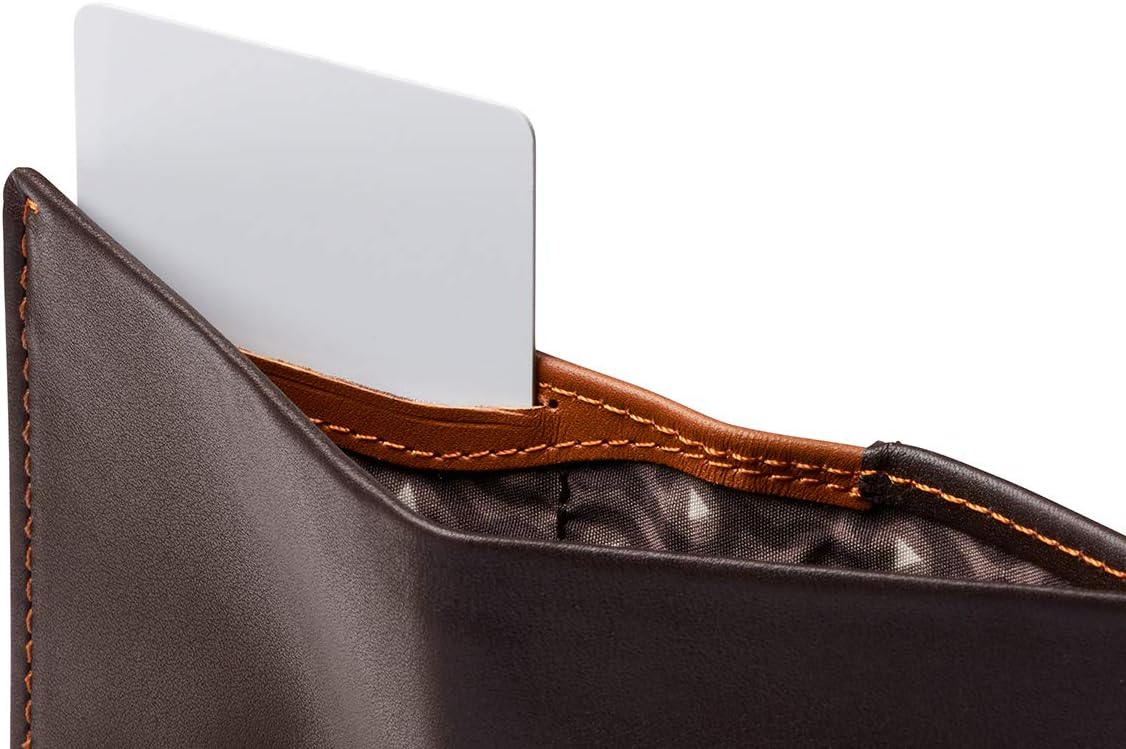 Bellroy Note Wallet (Slim Leather Bifold Design, RFID Blocking, Holds 4-11 Cards, Coin Pouch, Flat Note Section)