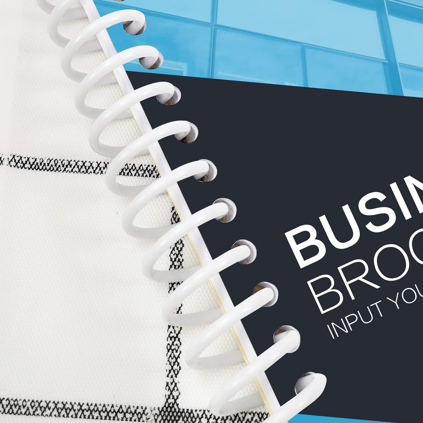 Rayson Plastic Spiral Binding Coil 1-1/4" (31.8mm), 280 Sheets Capacity, 4:1 Pitch White Coil bindings Spines for Business and Educational Purposes, 50 Pack