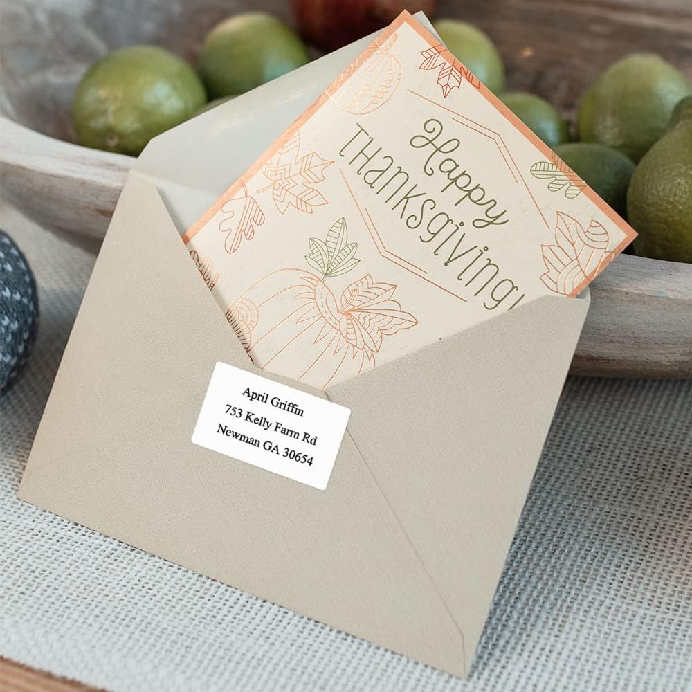 Phomemo 690 PCs Thermal Label - 1.57'' x 1.18'' (40x30mm) Labels Tape for M110/M220/M108/M250/M260/M120/M200/M221/M150/M160 Label Maker, Multipurpose Barcode Stickers, 230 Pcs/Roll