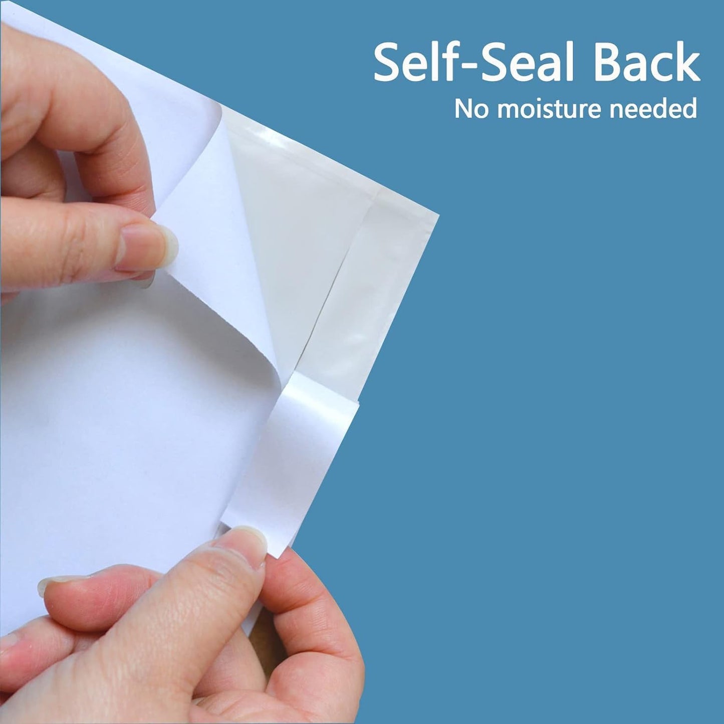 500pcs 9.5"x12" Packing List Envelopes Self-seal Packing Slip Envelope Pouches Shipping Label Sleeves Top Loading Packing List Enclosed Bags.