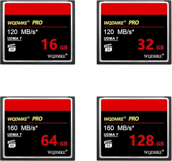 CF Memory Card 32GB UDMA Speed Up to 120MB/s Camera Cards