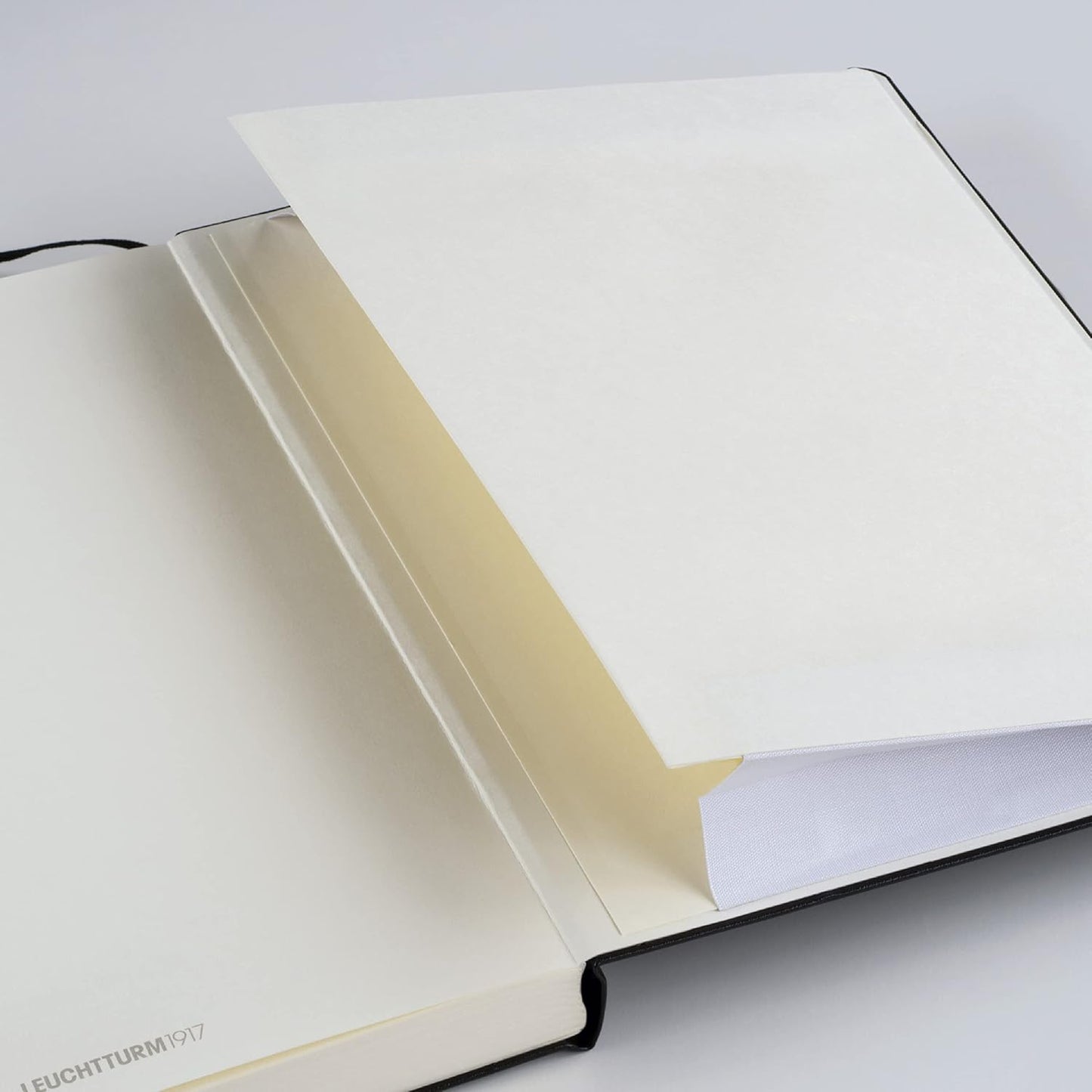 LEUCHTTURM1917 - Notebook Hardcover Medium A5-251 Numbered Pages for Writing and Journaling (Powder, Ruled)