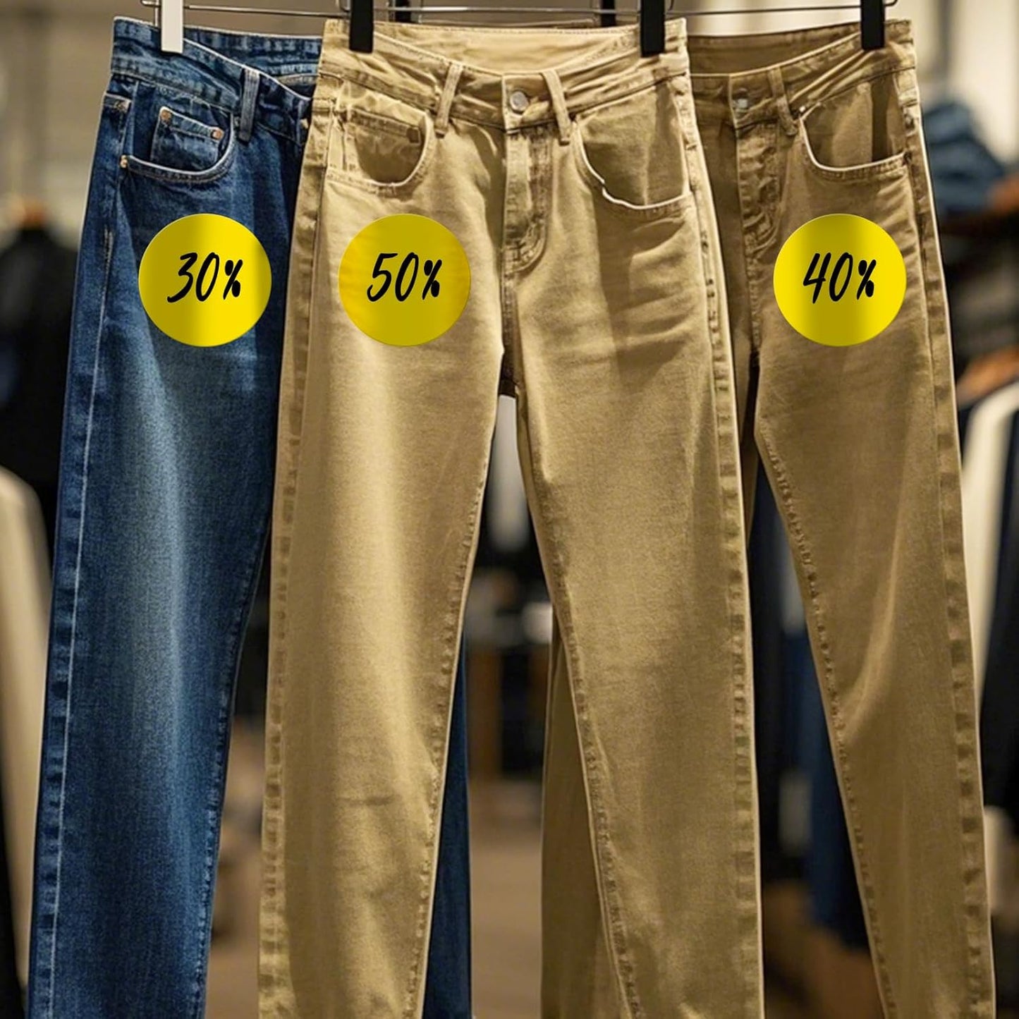 300 PCS Circle Stickers 4 Inch Yellow Vinyl Floor Dots Sticker Removable Self-Adhesive Colored Large Round Label Roll for Marking Inventory Organizing Classroom Line Up Spots