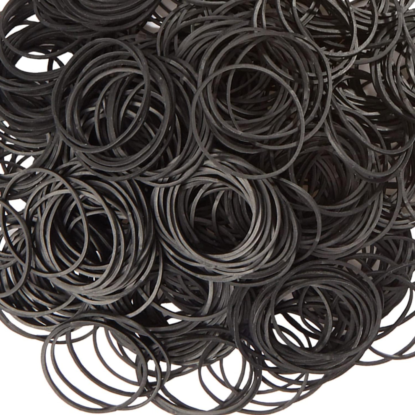 Rubber Bands Size #16 Black Elastic Rubber Band small 600Pcs rubber bands office supplies home Package,Household