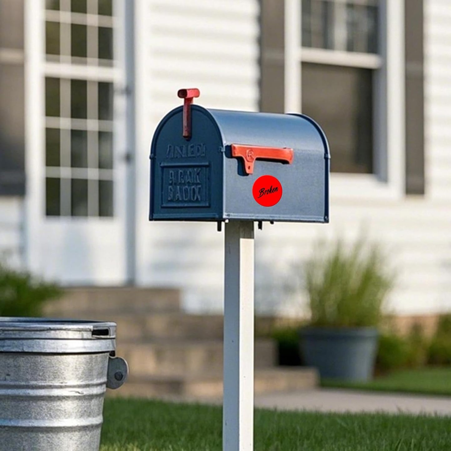500 PCS Round Stickers 3 Inch Vinyl Red Colored Dot Sticker Roll Removable Color Coding Circle Floor Labels for Inventory Office Classroom Organize