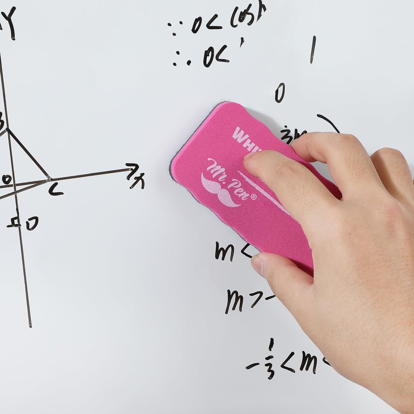 Mr. Pen- White Board Erasers, 8 Pack, Pastel Colors, Magnetic Dry Erase Eraser