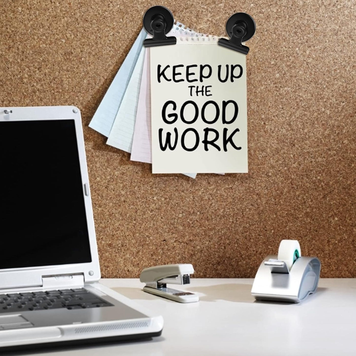 FINDMAG 20 Pack Fridge Magnets Refrigerator Magnet, Heavy Duty Refrigerator Clips, Whiteboard Magnets, Scratch Free Metal Clips for Whiteboard, Fridge, Kitchen, Office