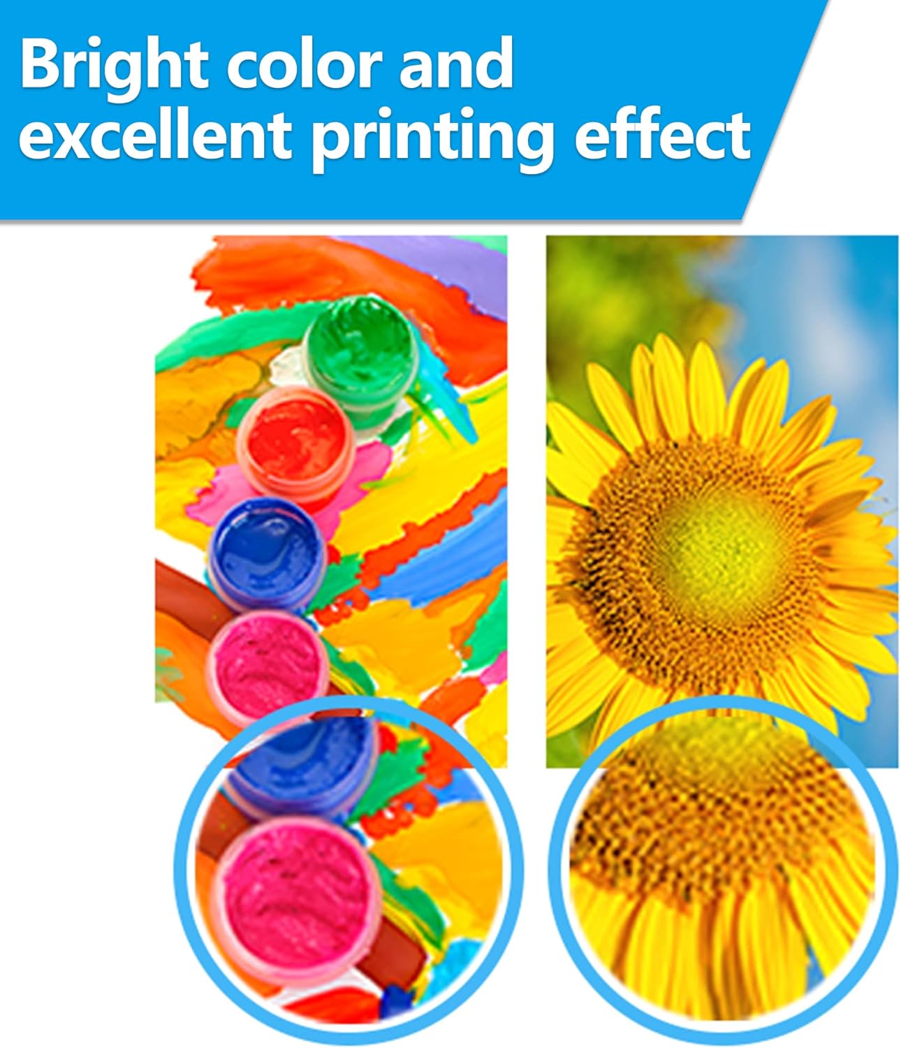 LCL Compatible Ink Refill Bottles Replacement for 542 T542 Ink High Capacity Compatible with Ecotank ET-5150 ET-5170 ET-5180 ET-5850 ET-5800 ET-5880 ET-16600 ET-16650 ST-C8000 ST-C8090 Printers (KCMY)