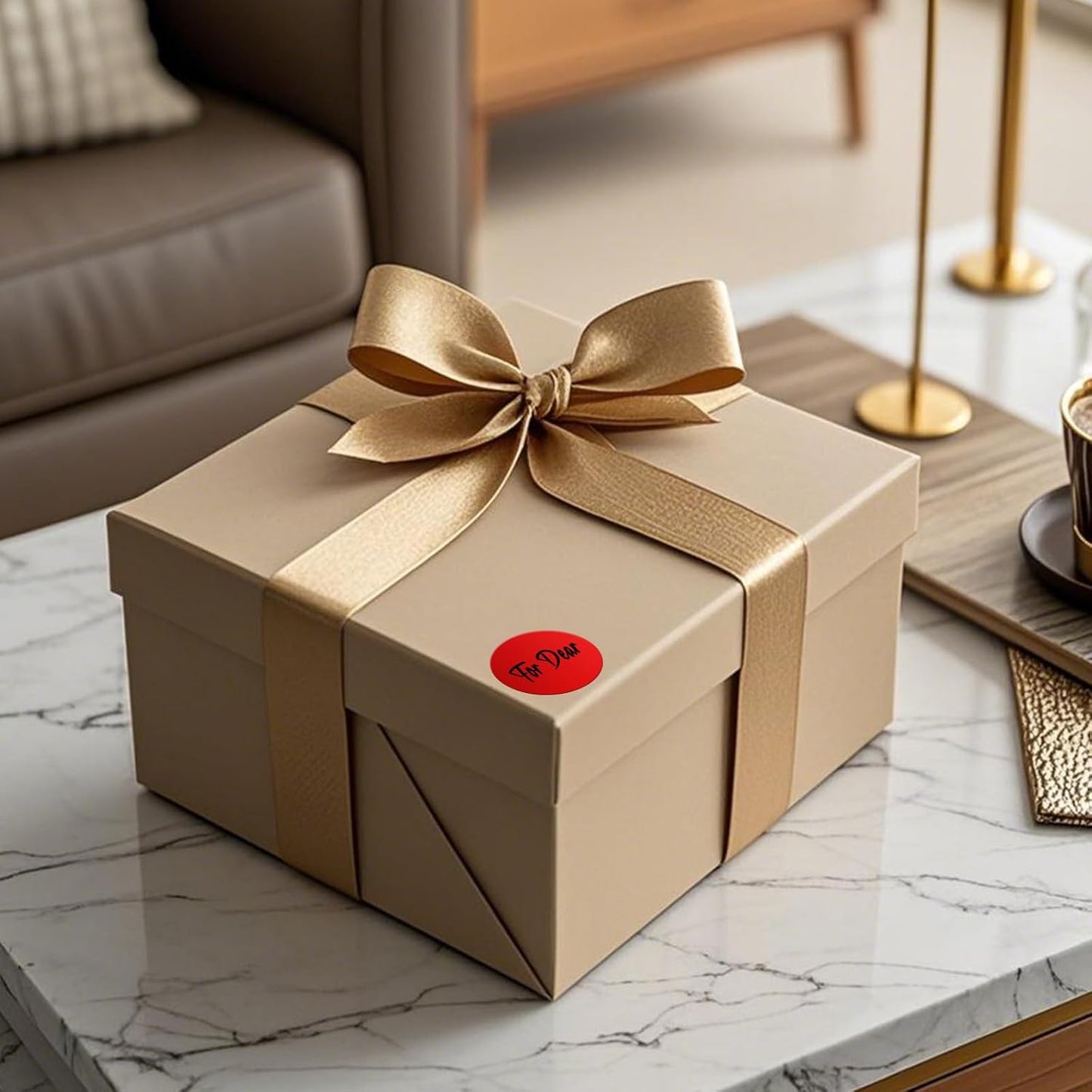 1000 PCS Round Stickers 1.5 Inch Vinyl Red Colored Dot Sticker Roll Removable Color Coding Circle Labels for Inventory Garage Sale Price Tags