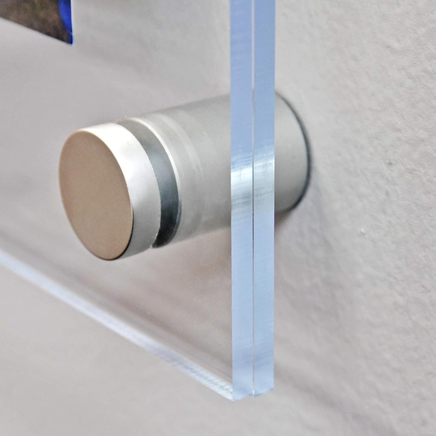 Azar Displays 105510 Standoff Sign Holder, 11" W x 14" H, Clear