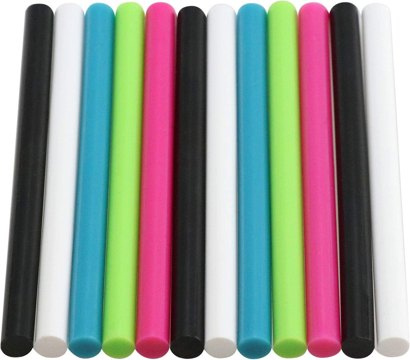 Surebonder CO-12V Mini All Temperature Colored Glue Stik-12 glue sticks-4" length 5/16" diameter