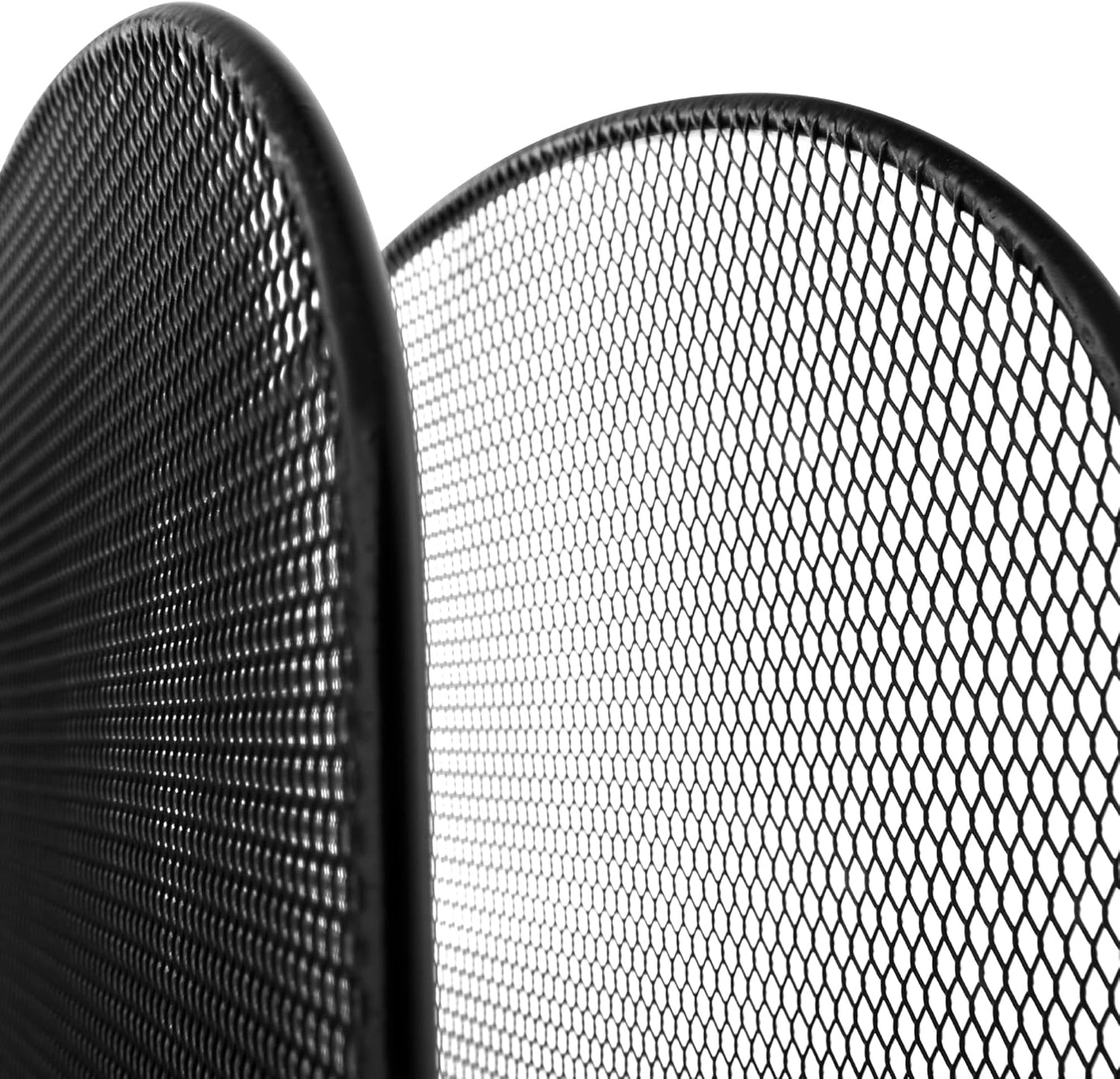 Safco Onyx Desk Organizer, 5 Tiered Vertical Compartments, Office and Classroom Mailbox , Paper and Mail Sorter, Steel Mesh, Black