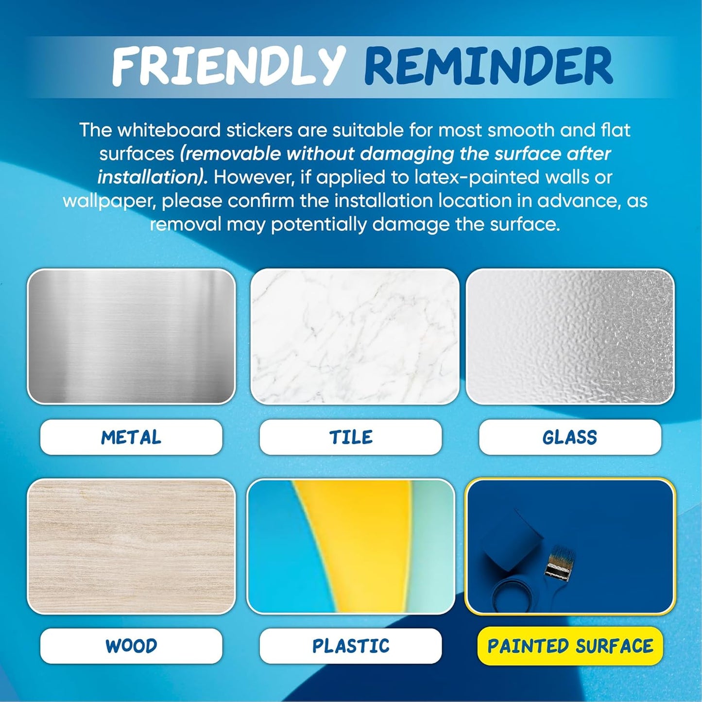 YOUNGJQ Magnetic Whiteboard Contact Paper 39" x 18" Adhesive Magnetic Dry Erase White Board Sticker for Wall, Peel and Stick Wallpaper, Easy to Write and Clean for Playroom Office