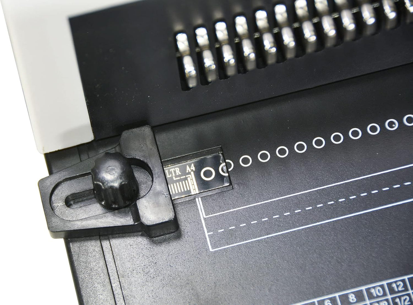 Coilbind S25A Spiral Coil Binding Machine for Office – Hole Punch with Electric Coil Inserter – Adjustable Margins & Disengaging Pins – Free Crimper Tool & 100 Coils – 4:1 Pitch – 20 Sheet Capacity