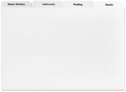 Current World Travel Greeting Card Organizer Box with Dividers - Store 140+ Christmas, Valentine, & Birthday Cards, Recipe Cards, Photo Collections, Postcards, Stationery, 7" x 9" x 9-1/2"