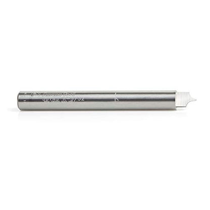Amana Tool - 56143 Solid Carbide Pt. Cutting Roundover 3/32 Radius x 13/64 Dia x 1/4 x 1