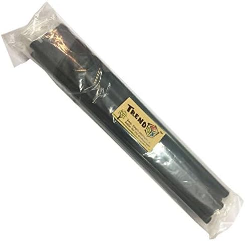 TrendBox Pack of 50 Black 7mmx200mm - Hot Melt Glue Sticks Strips Melting Adhesive for Handmade Craft DIY Home Office Project Craftwork Fix & Repairs