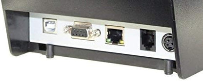 Thermal Receipt Printer - USB, Ethernet/LAN, & Serial Ports - Auto Cutter - Beeper/Buzzer- Cash Drawer Port - Paper Width 3 1/8" (80mm) - for Windows - NOT for Square