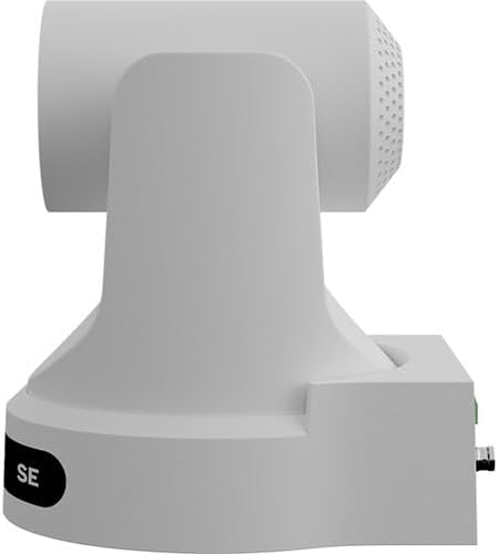PTZOptics Move SE SDI/HDMI/USB/IP PTZ Camera with 30x Optical Zoom (White) (PT30X-SE-WH-G3) + Universal Wall Mount (White) + Lens Cleaning Kit + HDMI Cable + Ethernet Cable + Color Wire Ties