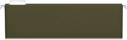 Pendaflex 04153X1 Reinforced 1" Extra Capacity Hanging Folders, Legal, Standard Green, Box of 25 (4153X1)