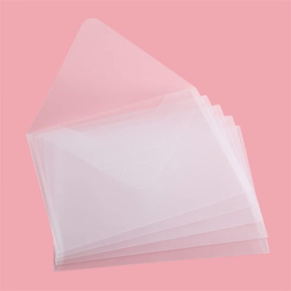 10 Pack Large Size Upgard Plastic Storage Envelopes for Dies and Stamps Plastic Reusable Envelopes Bags for Cutting Dies Stencil Embossing Crafts for DIY Scrapbooking Paper Card Craft Organizer Holder