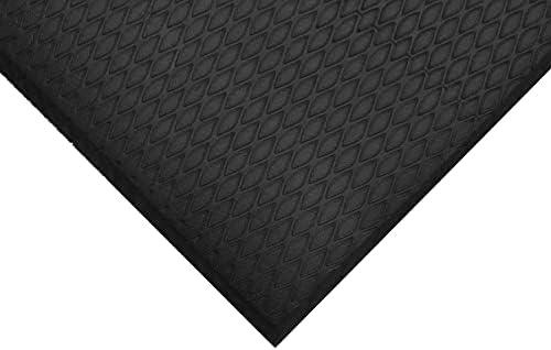 Hudson Exchange (4'x6') MaxCush Anti-Fatigue Comfort Industrial Ergonomic Mat Black