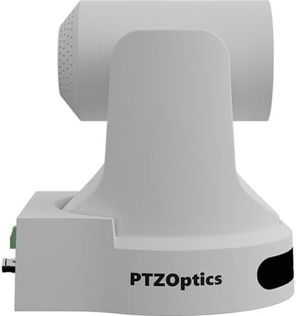 PTZOptics Move SE SDI/HDMI/USB/IP PTZ Camera with 30x Optical Zoom (White) (PT30X-SE-WH-G3) + Universal Wall Mount (White) + Lens Cleaning Kit + HDMI Cable + Ethernet Cable + Color Wire Ties