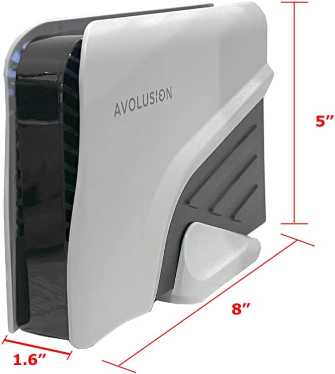 Avolusion PRO-Z Series 8TB USB 3.0 External Hard Drive for WindowsOS Desktop PC/Laptop (White)
