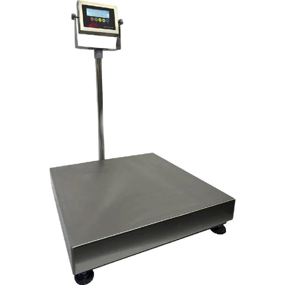 Liberty LS-916-18x18 Industrial Portable Bench Scale Stainless Steel with 600 lb Capacity & .05 lb Accuracy