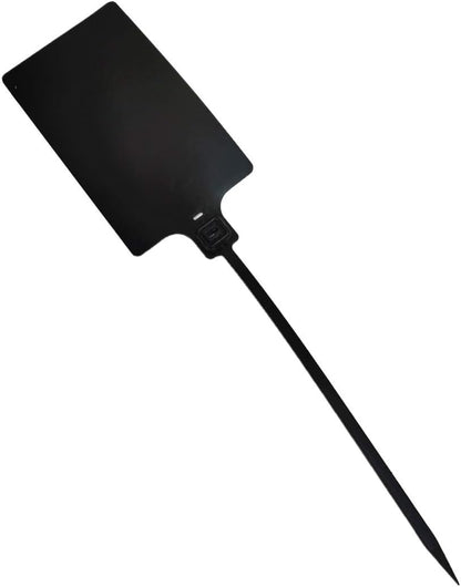 Plastic Seals Shipping Tags Logistics Use Big Sign Tie Large Label Tie, 255mm Total Length, Package of 100pcs (Black)