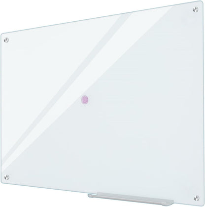 Dry Erase Boards Glass Whiteboard Magnetic 3'x 2' Frameless