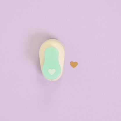 Craftelier - 3/8 Inch Heart Hole Punch with Lever Press | Hole Puncher for Paper Crafts | Heart Punch for Scrapbooking, DIY Cards & Journals | Hole Puncher for Paper & Cardstock.