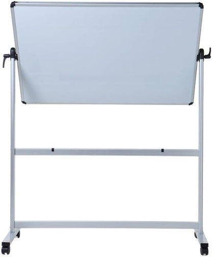 VIZ-PRO Double-Sided Magnetic Mobile Whiteboard, 96 x 48 Inches, Rolling Dry Erase Board Easel Stand on Wheels with Aluminium Frame for School Office Home 8' x 4'