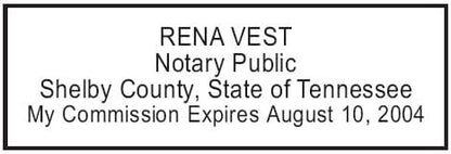 Notary Stamp Seal Ink Personalized Self Inking Stamp Custom Stamp Rubber Stamp Trodat 4913 Self Ink Notary Stamp - 7/8" x 2-3/8" Impression Area