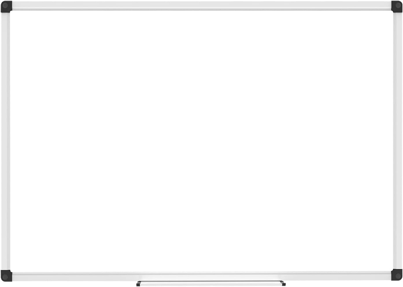 XBoard Magnetic Whiteboard 48 x 36, White Board 4 x 3, Dry Erase Board with Detachable Marker Tray