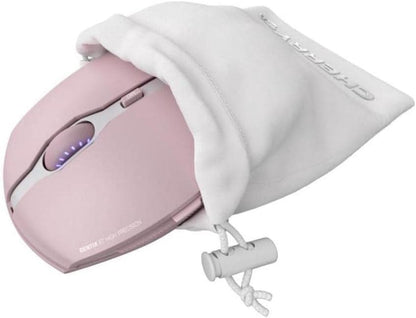 CHERRY GENTIX BT Wireless Bluetooth Mouse, Multi-Device Function for up to 3 Devices, Switchable Resolution (1000/2000 DPI), 7 Buttons and Scroll Wheel, Battery Operated, Black (Cherry Blossom)