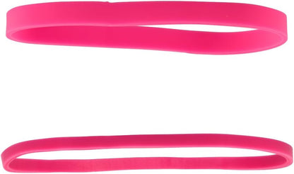 JAM PAPER Colorful Rubber Bands - Sizes 33 & 64 Set - Pink Multi-Purpose Rubberbands - 200/Pack