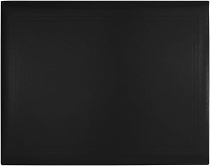 GraduationMall 8.5"x11" Smooth Padded Diploma Cover Certificate Holder Black,1-Pack