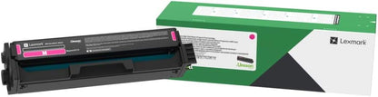 Lexmark C331HC0, C331HK0, C331HM0, C331HY0 CMYK 4-Color High Yield Return Program Toner Cartridge Set for C3326, MC3326, BND02225