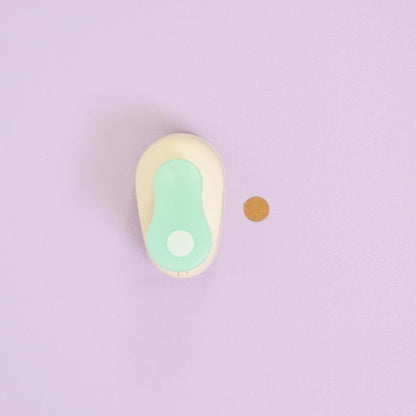 Craftelier - 3/8 Inch Circle Punch with Lever Press | Shape Hole Puncher for Paper Crafts | Round Hole Punch to Create Scrapbooks, DIY Cards & Journals | Mini Hole Punch for Paper & Cardstock.