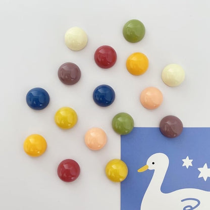 12PCS Strong Fridge Magnets, Colorful Decorative Refrigerator Magnets, Cute Classroom Whiteboard Magnets, for Office Cabinets and Dishwasher