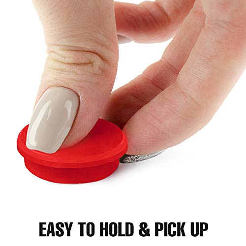 Refrigerator Magnets for Whiteboard, Fridge and Locker - Round Magnets for Classroom, Kitchen and Office - Fridge Magnets for Refrigerator 20 PCs